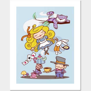 Alice in Wonderland Posters and Art